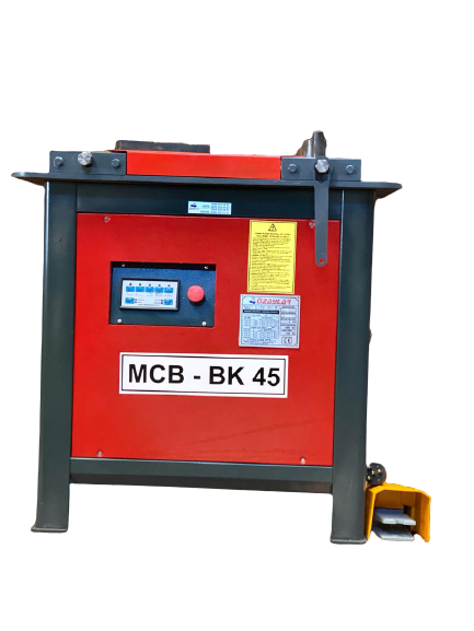 Demir Bükme Makinası MCB-BK45 dijital kontrollü otomatik hidrolik portatif inşaat demiri ve satılık etriye demiri büküm makinaları imalatı, üreticisi ve fiyatları.
, Demir Bükme Makinası MCB-BK45