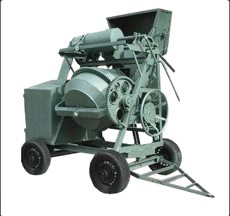 Concrete Mixers, Concrete Mixers with Reducer - 350 lt Scoop Concrete Mixer